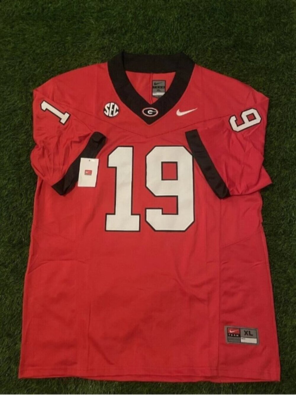 Brock Bowers Red Jersey Stitched Vapor